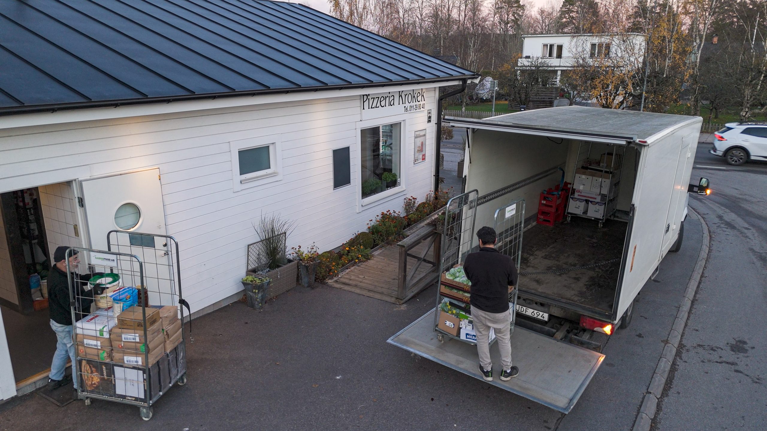 Sabris Food logistik och leveranser